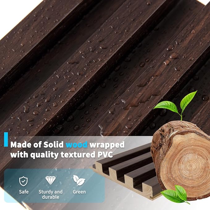 Art3d Slat Wood Wall Paneling for Interior and Ceiling Decoration - Image 5
