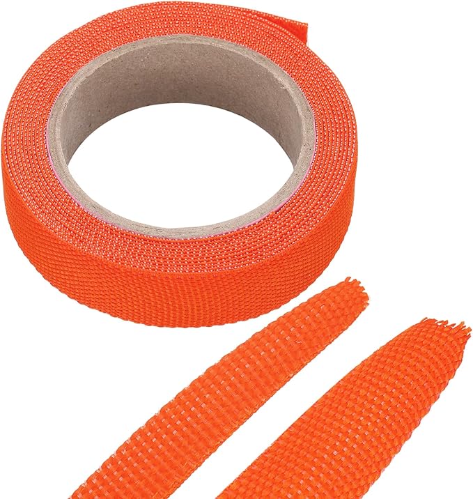 MECCANIXITY Braided Cable Sleeves Heat Shrinkable Fabric Sleeving, 1/2" 10ft by MECCANIXITY