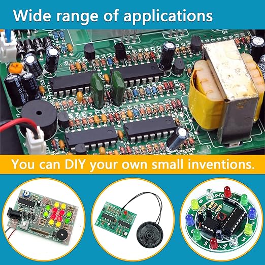 IC Chips kit Minidodoca 173 pcs 20 Values Chip Assortment Set+12 pcs - Image 7