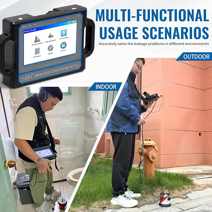 PQWT GT500A Groundwater Finder 500M Depth Water Locator - Image 7