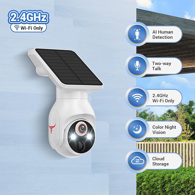 GlowPop 1080p Security Camera Wireless - Image 2