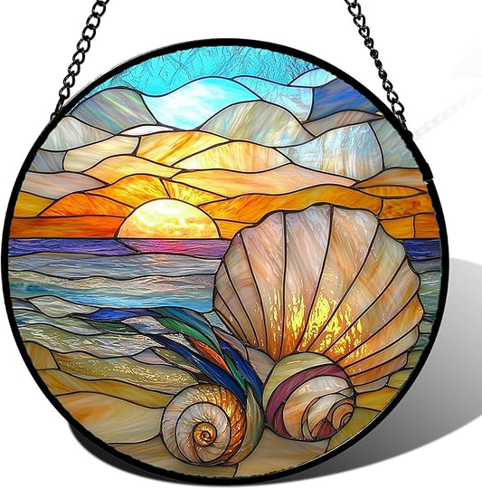 AMDERVEN Stained Glass Window Hanging by amderven