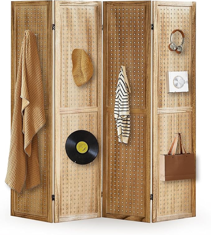 Aleesing 4 Panel Pegboard Display - Image 9