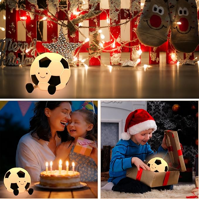 FineLiMoLa Soccer Silicone Night Light - Image 8