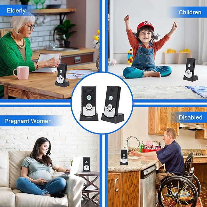 Intercom System for Home, 2 Way Voice Intercom Wireless, Home Intercom System - Image 9
