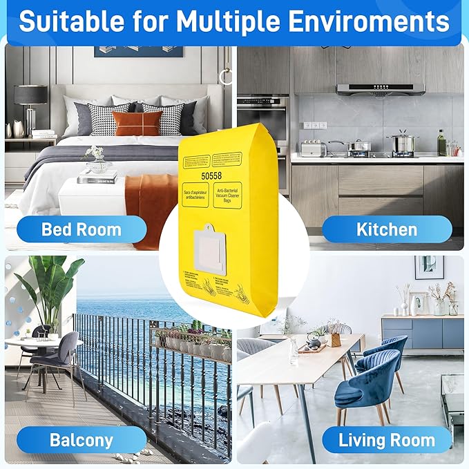 22 Pack Replacement Vacuum Bags Compatible - Image 9