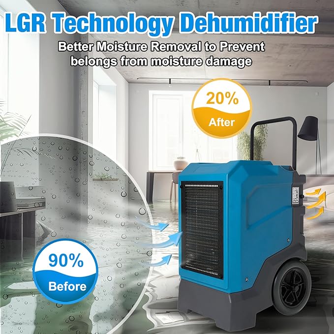 MOUNTO 310 Pints LGR Commercial Dehumidifier - Image 3