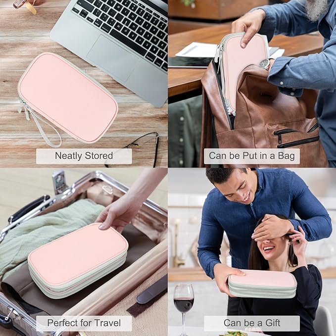 FYY Electronic Organizer, Travel Cable Organizer Bag Pouch Electronic - Image 7