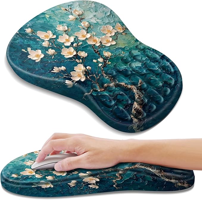 YIWEI Ergonomic Mouse Pad with Wrist Rest by Unknown