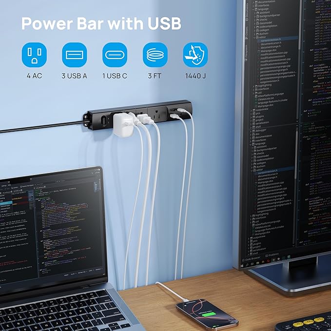 TROND Surge Protector Power Strip - Image 2