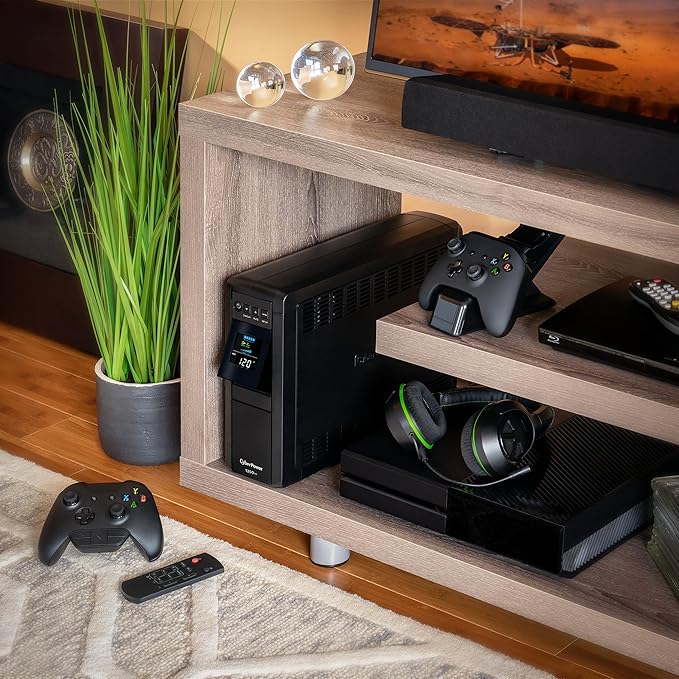 CyberPower CP1350PFCLCD PFC Sinewave UPS Battery Backup and Surge Protector - Image 6