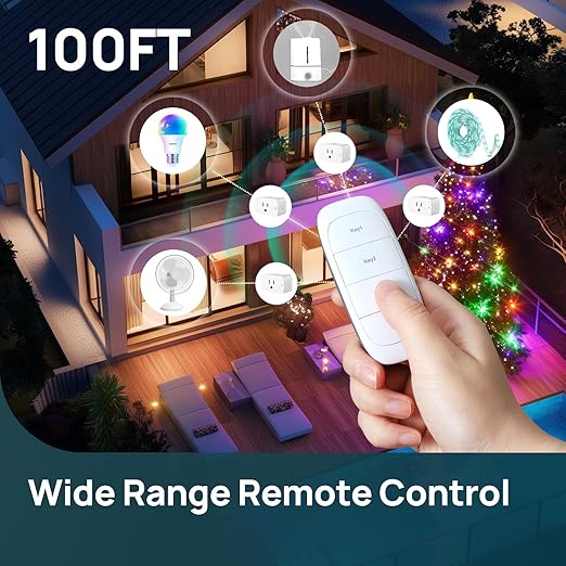 Linkind Matter Smart Plug with Remote, Work with Apple Home, Google Home - Image 3