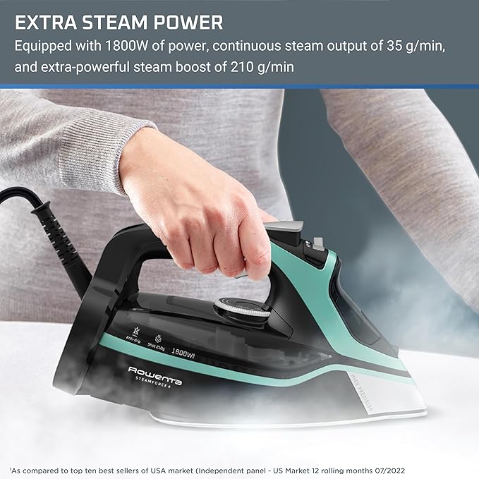 Rowenta Steam Force Stainless Steel Soleplate Steam Iron - Image 6