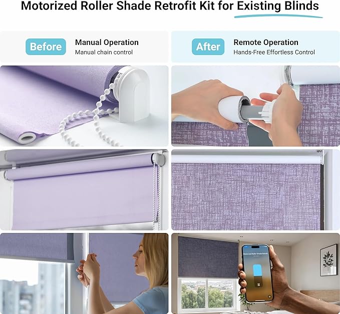 Progressive Automations Electric Roller Shade Motor Replacement Retrofit Kit - Image 3