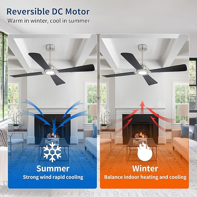 WINGBO 56 Inch DC Ceiling Fan - Image 4