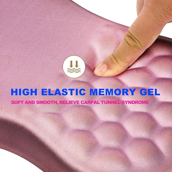 KUOSGM Mouse Pad Wrist Support, Ergonomic Mouse Pad - Image 3