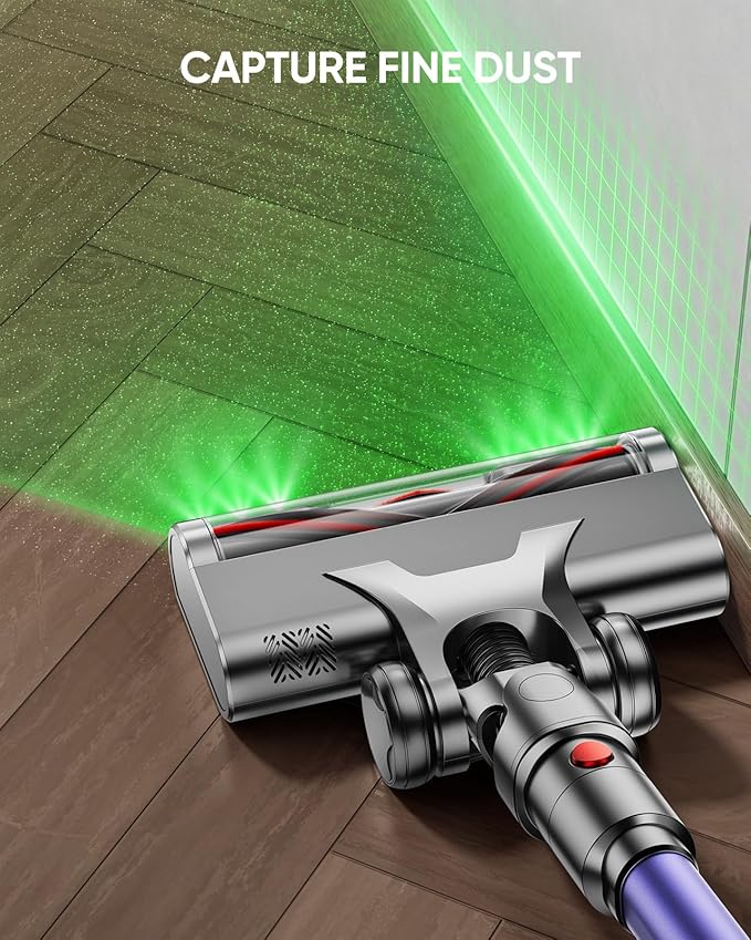 DIFFULL Cordless Vacuum Cleaner, 650W 55KPA 70Mins Vacuum Cleaners - Image 6