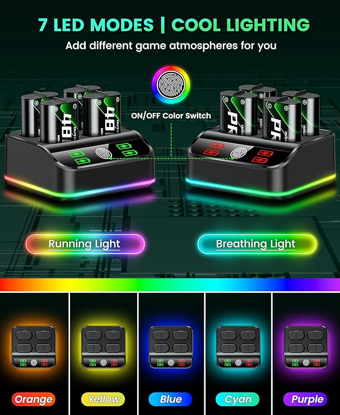 DINOSTRIKE 4X 4800mWh PRO Battery Pack Compatible - Image 3
