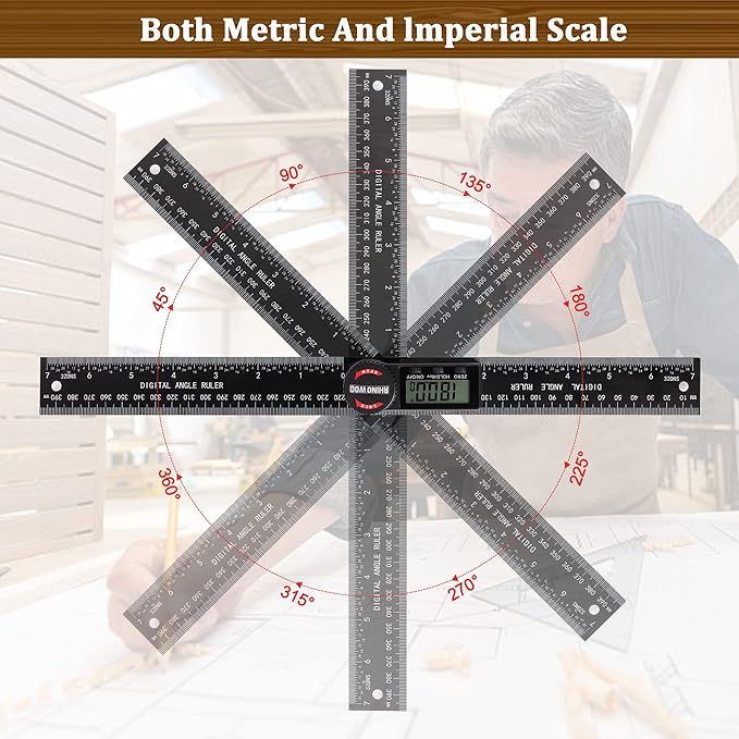 Digital Angle Finder Protractor, Angle Measuring Tool - Image 4