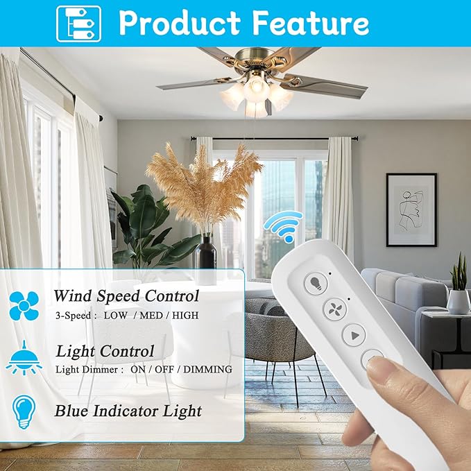 Ceiling Fan Remote Control Kit - Image 2