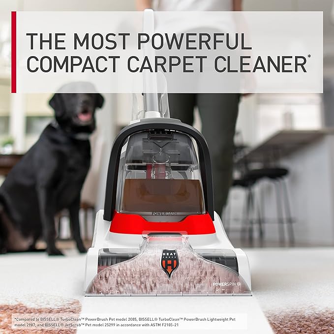 Hoover PowerDash Pet+ Compact Carpet Cleaner Machine, Lightweight Carpet - Image 2