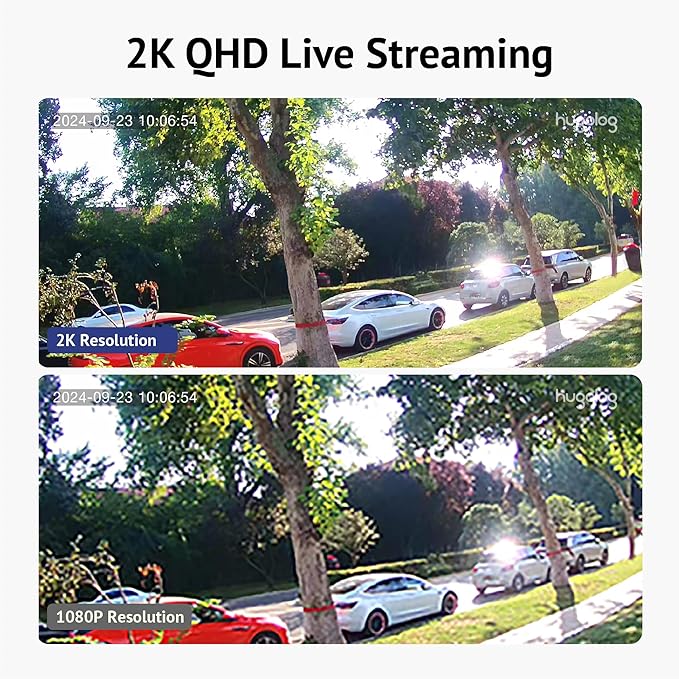 Hugolog 2K 3MP Outdoor Indoor Security Cameras - Image 2