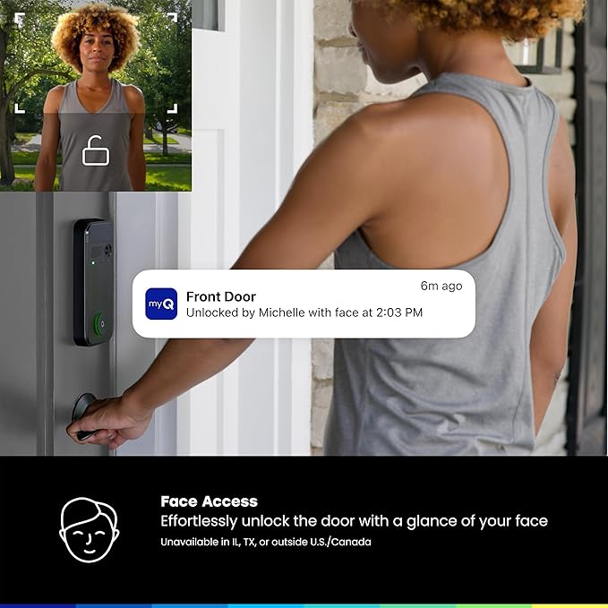 myQ Secure View™ 3-in-1 Smart Lock - Image 4