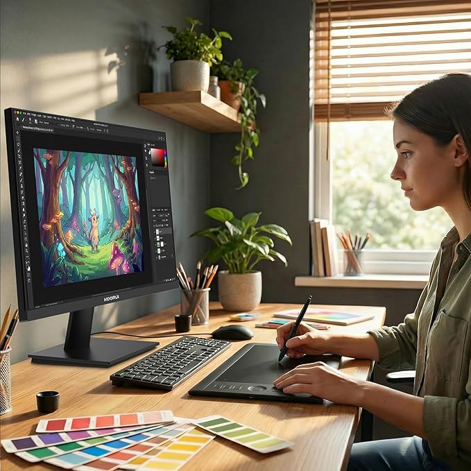 KOORUI 32 inch 4K Computer Monitor - Image 6