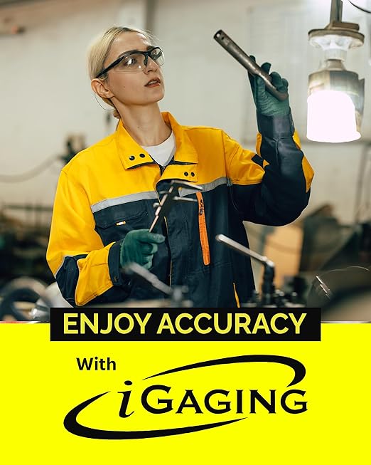 iGaging IP54 Electronic Digital Caliper 0-6" Display Inch/Metric/Fractions - Image 9