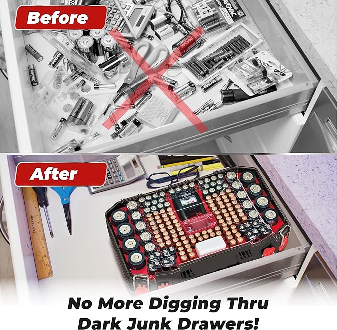 Ontel Battery Daddy Storage & Organizer Case - Image 3