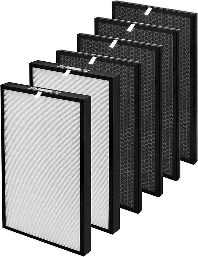 6 Pack 5000 Replacement Filters by Henmfely