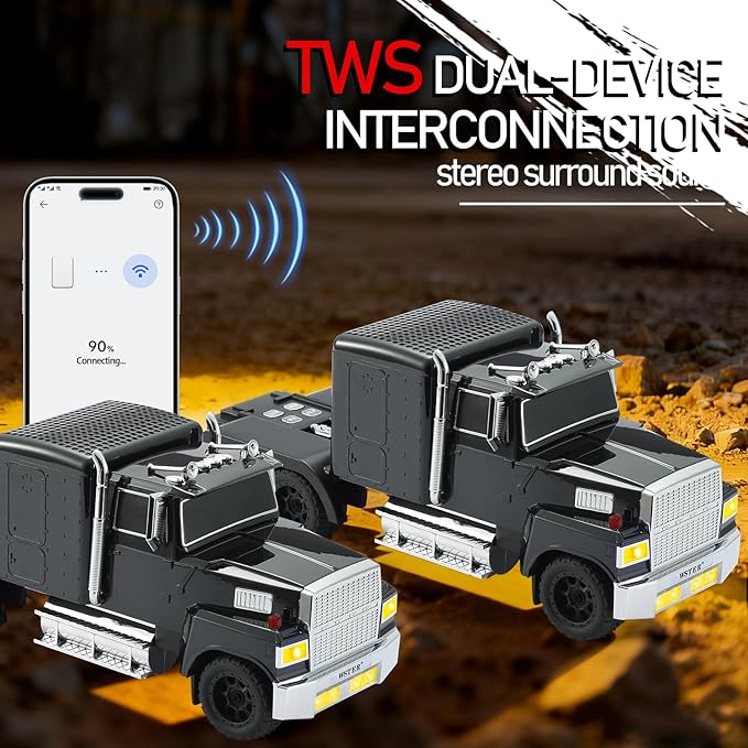 WSTER American Truck Bluetooth Speaker - Image 3