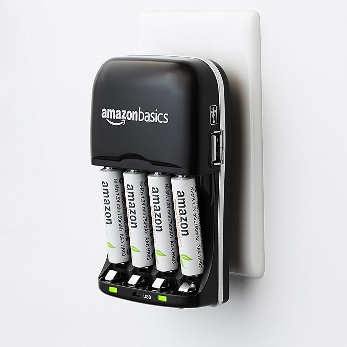 Amazon Basics Rechargeable Battery Charger - Image 8