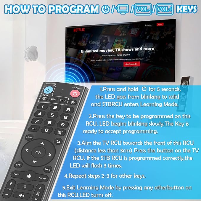 V3 Pro Voice Replacement Remote - Image 2