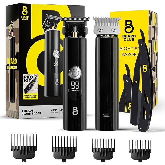 The Beard Club Professional T-Blade Beard Trimmer by TheBeardClub