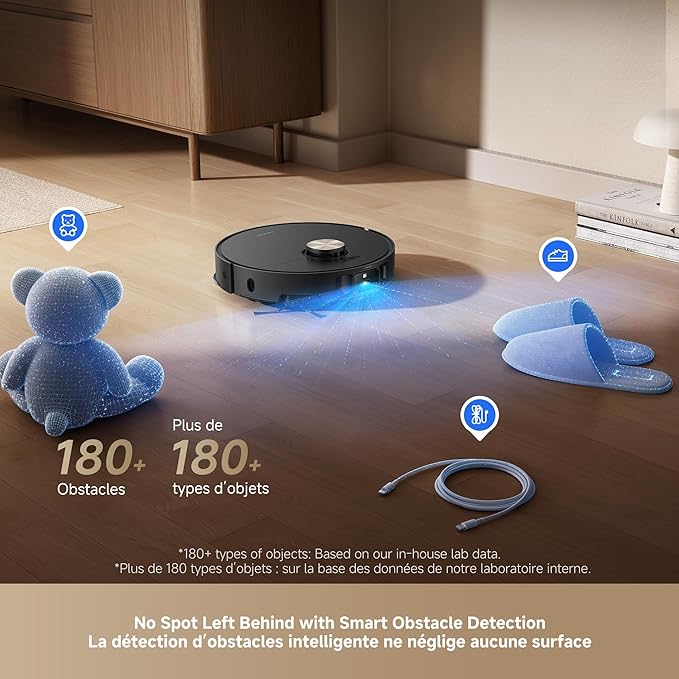 DREAME L50 Ultra Robot Vacuum and Mop Black - Image 3