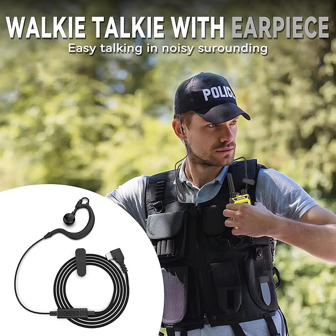 KETELESE T4 FRS Walkie Talkies Earpiece - Image 8