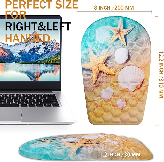 BOCHEERY Ergonomic Mouse Pad Wrist Support, Upgrade Mousepad - Image 4