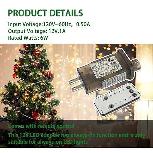SIGANDG 12V 12W 8 Mode LED Controller - Image 3