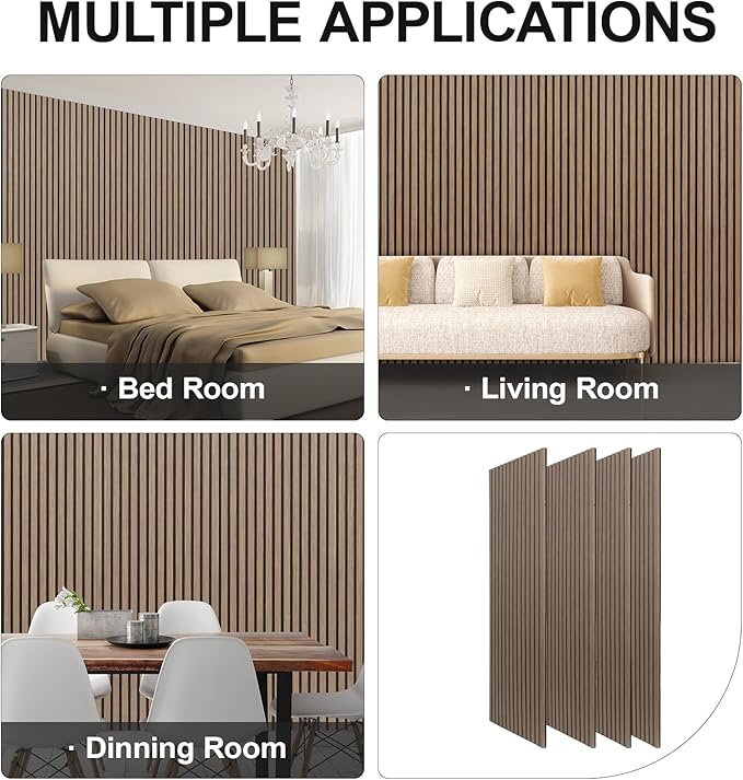 Yuzzy Acoustic Wood Slat Wall Panels - Image 7