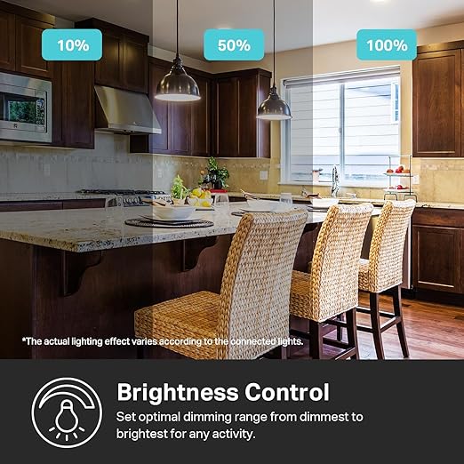 Kasa Smart Dimmer Switch HS220P3, Single Pole, Needs Neutral Wire, 2.4GHz Wi-Fi - Image 3