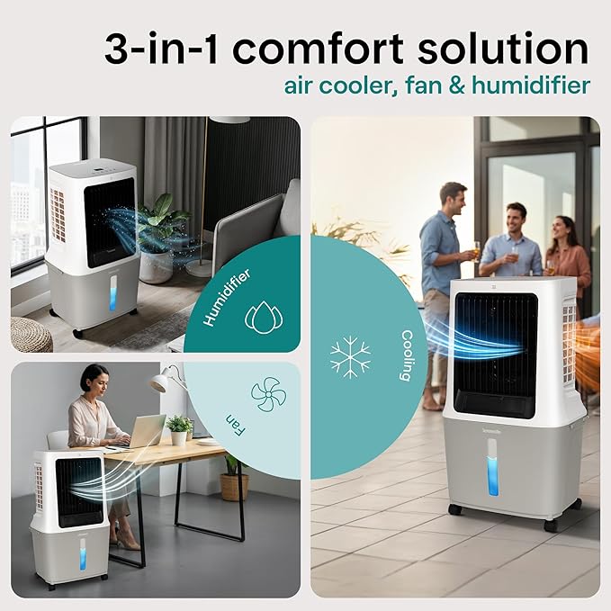 SereneLife Portable Swamp Cooler Air Conditioner - Image 3