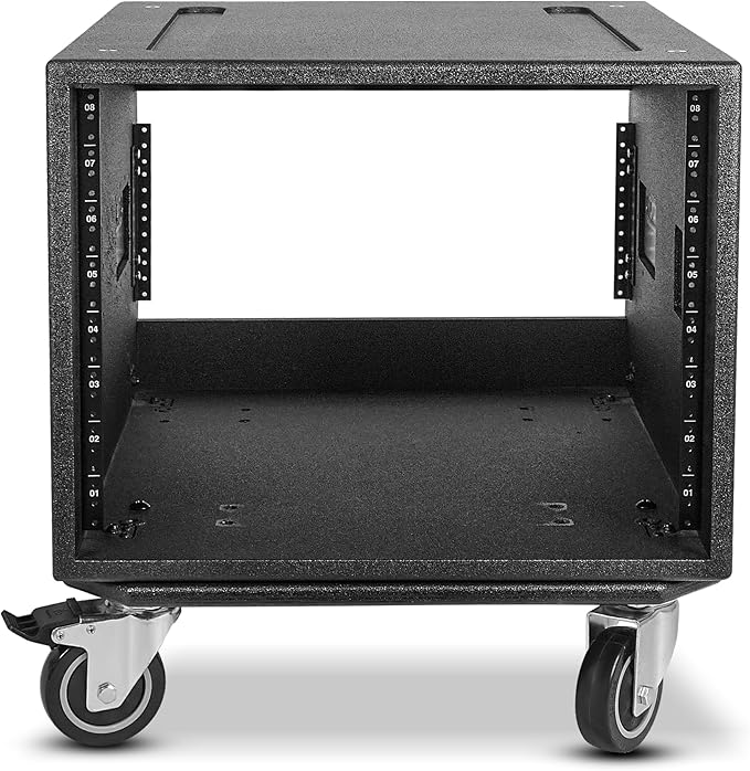 Sound Town 8U PA/DJ Rack/Road Case - Image 3