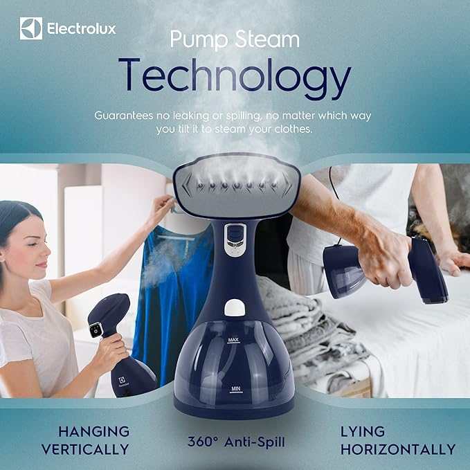 Electrolux Steamer for Clothes, 1500 Watt Portable Handheld Fabric and Garment - Image 3