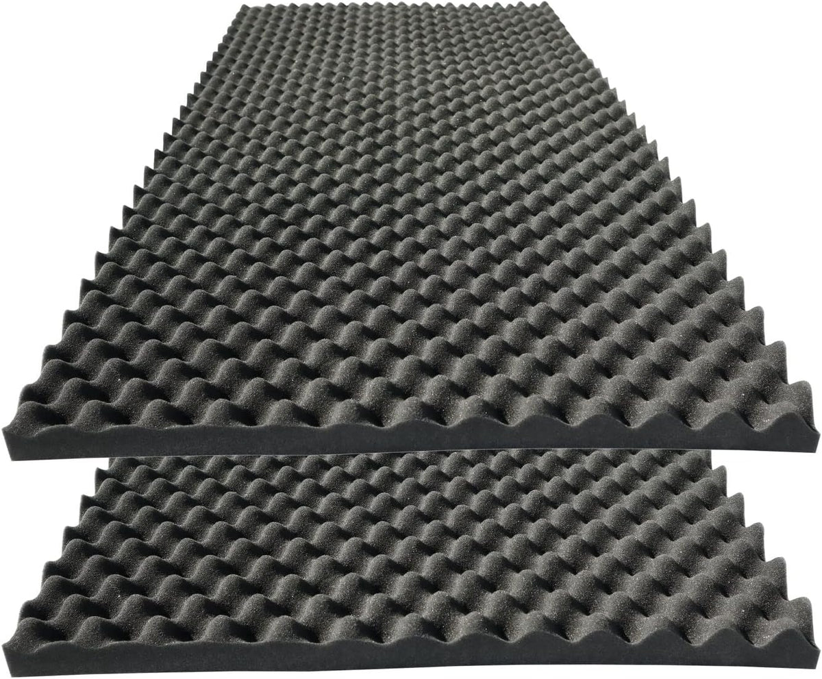 KTOESHEO 2 PCS Acoustic Panels, High Density Fireproof Noise Cancelling Foam
