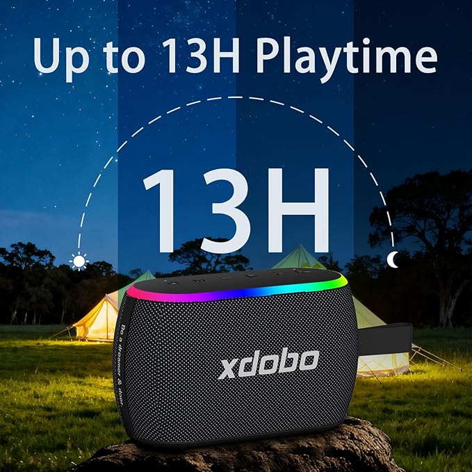 xdobo X8 Mini II Portable Bluetooth Speaker Small Bluetooth Speaker Waterproof - Image 3