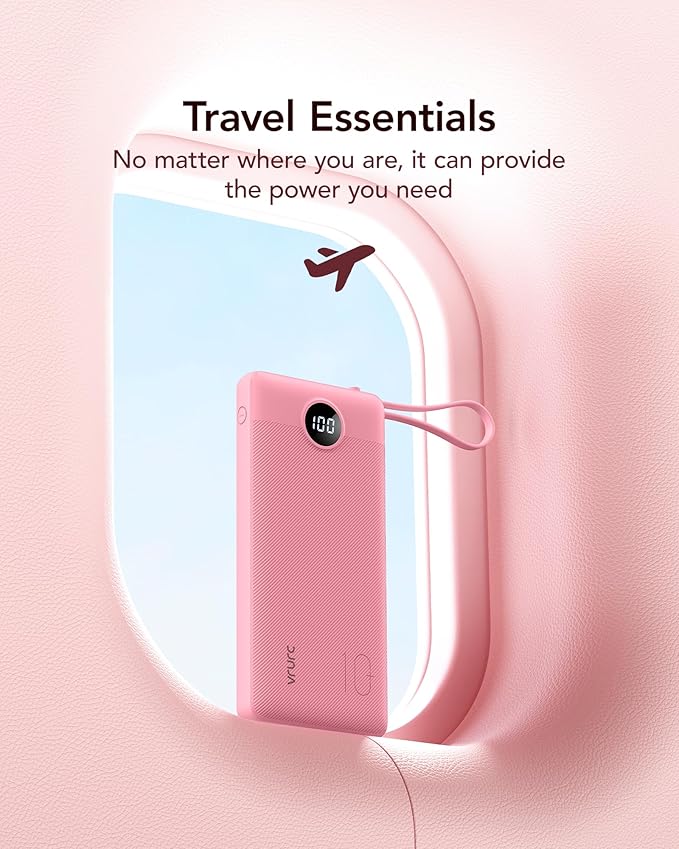 VRURC Portable Phone Charger, Travel Portable Charger - Image 6