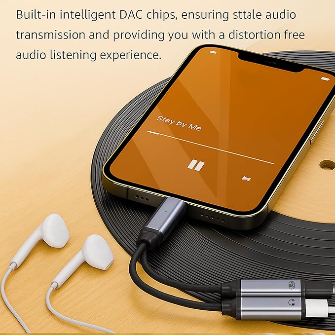 Mizi Headphone Splitter 3.5mm Stereo to Dual 3.5mm Female Jack Audio, Extension - Image 6