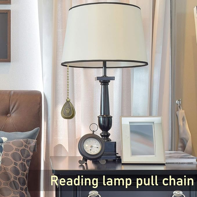 4 Pieces Ceiling Fan Pull Chain Extender Ornament 12 Inch Ceiling Pull Chain - Image 4