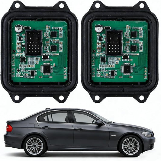 Hiolpen 63117182396 2pcs Adaptive Headlight Drive Control Unit Lighting Module by Hiolpen